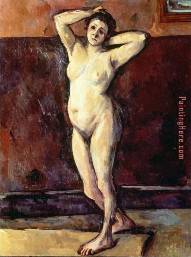 Paul Cezanne Standing Nude Woman C 1898 99
